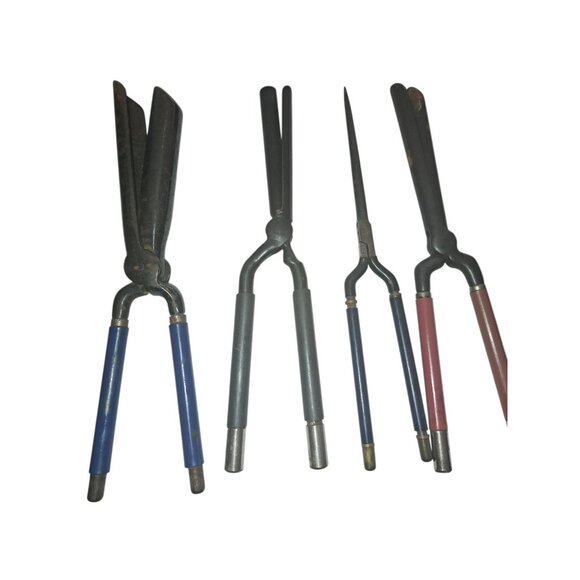 Vtg Curling Irons Lot of 4 Kizure,LA Calif, Kentucky Maid USA Hair Style - Picture 1 of 16